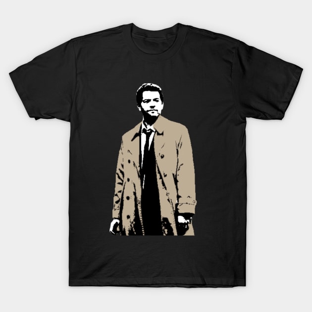 Castiel T-Shirt by guestrf2on06jrj1hlrctc2nd